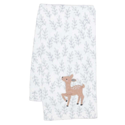 Deer Park Gray Baby Blanket– Lambs & Ivy