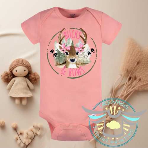 Deer Hunting Onesies® Bucks & Bow Onesies®