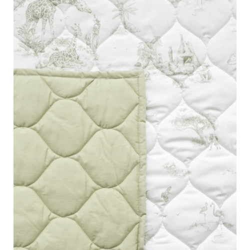 Safari Toile Quilted Playmat