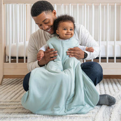 (medium) Calm Sage Wearable Blanket SuperSoft Bamboo Medium 1.5 TOG | HALO