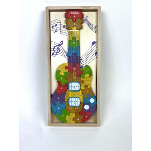 Guitar A-Z Puzzle