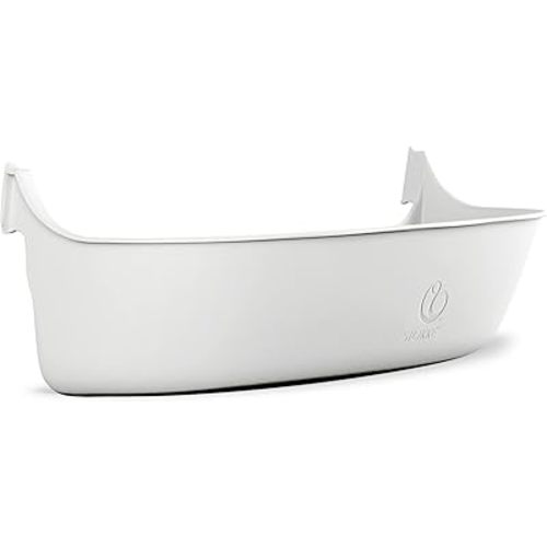 Stokke Tripp Trapp Storage, White - Flexible + Smart Storage Solution - Fits All Tripp Trapp Chairs Made After 2003 - Multifunctional, Safe + Easy to Use - Dishwasher Safe & BPA-Free