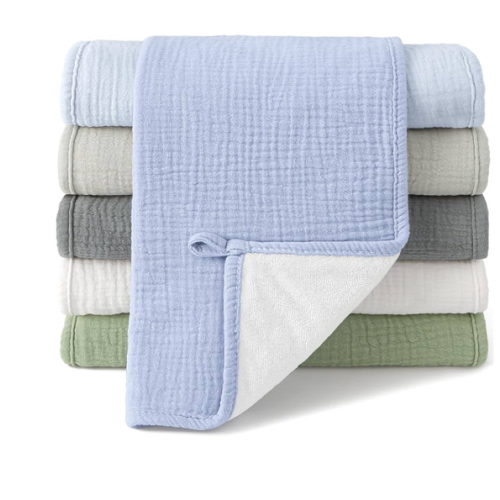 Bearmoss 100% Cotton Muslin Burp Cloths Sets 6 Pack 20x10inch Large Burping Clothes Extra Soft Absorbent for Newborn Unisex Baby Girls and Boys (Summer) : Amazon.com.au: Baby
