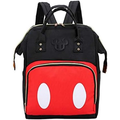 Baby Diaper Bag Backpack, Large Capacity Waterproof Multi-Function Fashion Polka Dots Travel Bag Pack, Nursing Bag