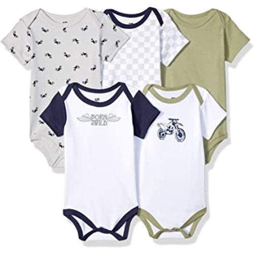 Hudson Baby Baby Cotton Bodysuits