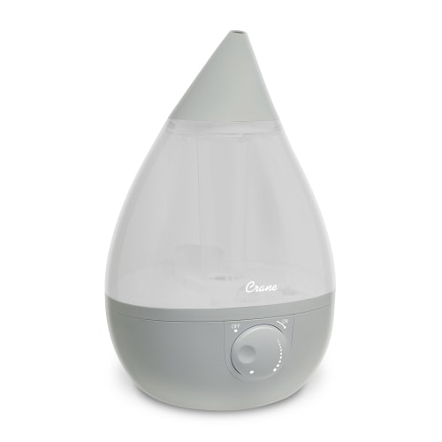 Crane USA Drop Ultrasonic Cool Mist Humidifier Gray - EE-5301GR