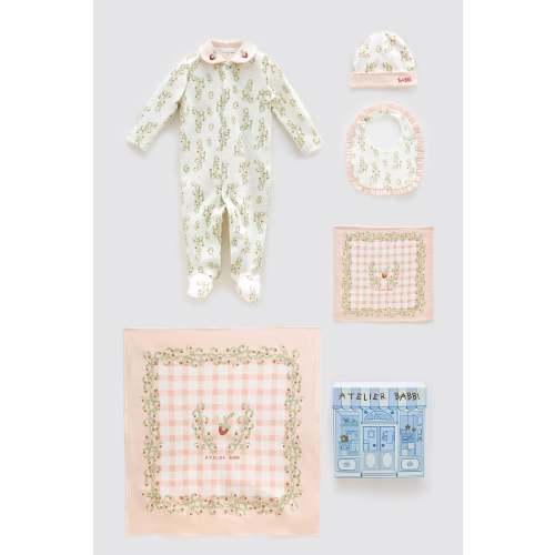 5-Piece Newborn Set - Strawberry