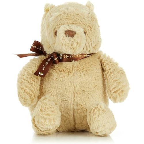 KIDS PREFERRED Baby Classic Winnie the Pooh and Friends Stuffed Animal original version 9 Inch, Pooh