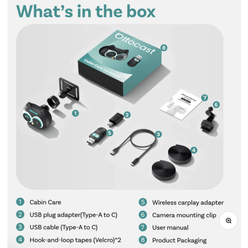 Cabin Care Wireless CarPlay Adapter