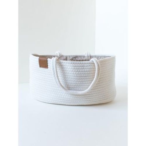 KENDI Diaper Caddy Truffle Stripe one size