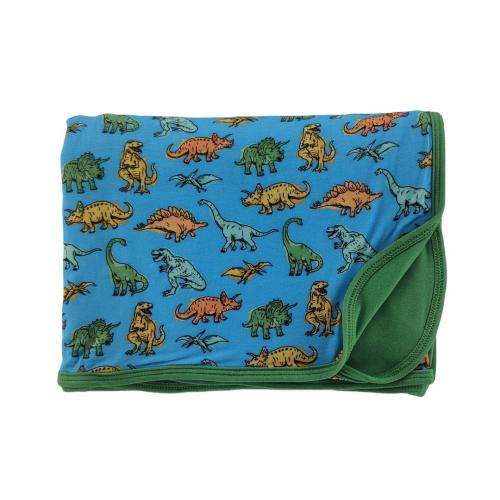 Dino Land Bamboo Blanket
