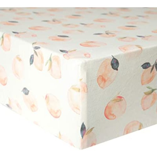 Copper Pearl Premium Knit Baby Crib Sheets for Boys and Girls Breathable and Soft, Fitted Crib Sheets for Standard Baby Mattresses, Crib Sheet for Baby Registry or Shower Gift, Caroline