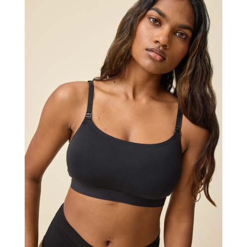 Storq Comfort Zone Pumping & Nursing Bra Wireless For Pregnancy & Breastfeeding | Blush – Kindred Bravely