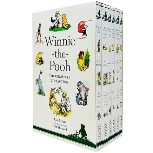 Winnie-the-Pooh The Complete Fiction Collection 6 Books Box Set