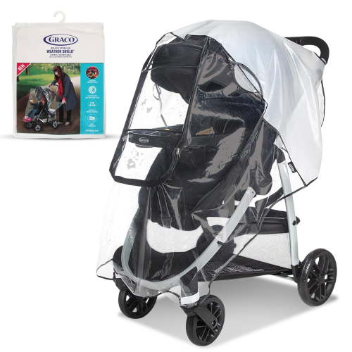 Graco Deluxe Baby Stroller Cover for Rain, Weather Shield Stroller Cover Stroller Accessories