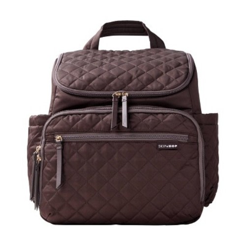 Skip Hop Forma Diaper Bag Backpack - Chocolate Brown