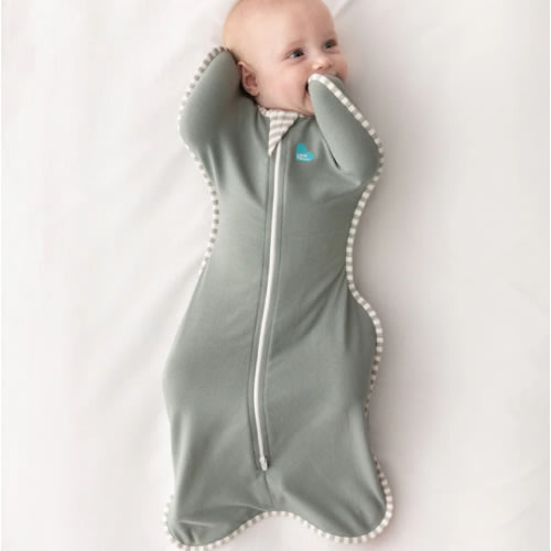 Swaddle Up™ 1.0 TOG (68-75°F) Deep Olive Original Cotton