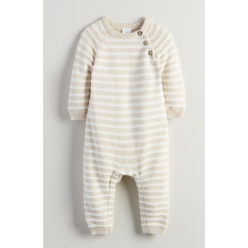 Stripe Sweater Romper (3-6 Months)