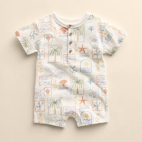Baby Boy Little Co. By Lauren Conrad Organic Henley Romper