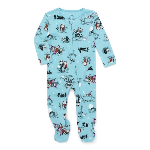 Character Baby Two-Way Zip Front Footed Sleep N Play Pajamas, Sizes Newborn-6/9 Months