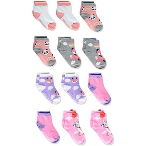 Cherokee Baby Girls' 12 Pack Shorty Socks