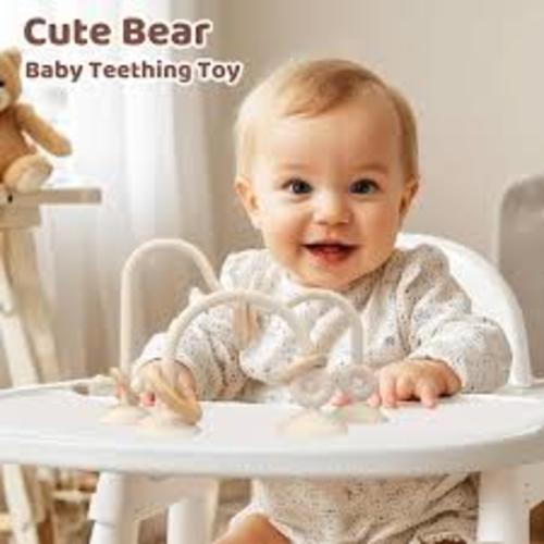 Baby High Chair Suction Toys Teething Chew