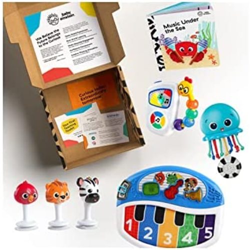 Baby Einstein Baby's First Music Teacher Developmental Toys Kit and Gift Set, Newborn and up