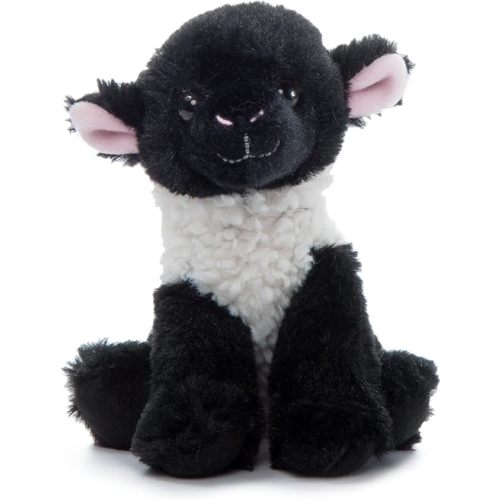 The Petting Zoo Lamb Stuffed Animal Plushie, Gifts for Kids, Wild Onez Babiez Farm Animals, Lamb Sheep Plush Toy 6 inches