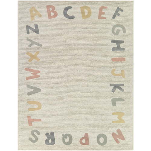 Mainstays Alphabet Indoor Rug, 6'7"W x 9'L