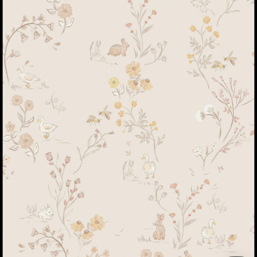 Field Frolic Wallpaper Sample