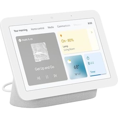 Google Nest Hub 7” Smart Display with Google Assistant (2nd Gen) - Chalk
