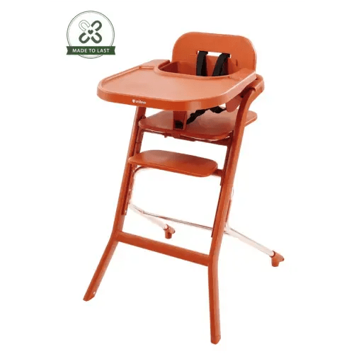 Grow With Me 2-In-1 High Chair in Pumpkin Orange