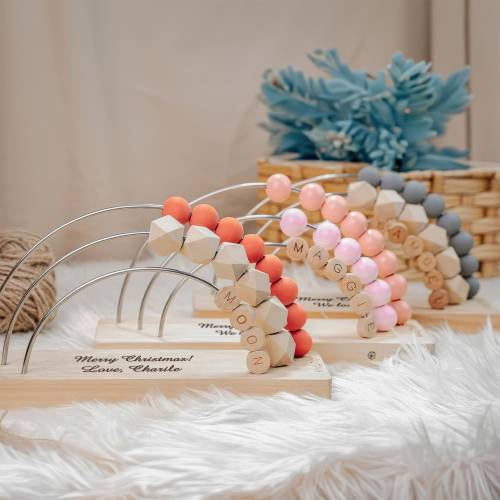 Personalized Baby First Birthday Gift, Wooden Engraved Baby Toys, Baby Nursery Decor, Montessori Toys, Baby Shower Gift, Baby Christmas Gift