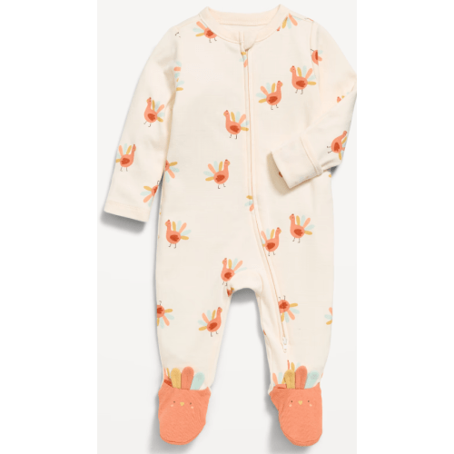 2-Way-Zip Sleep & Play Footed One-Piece for Baby