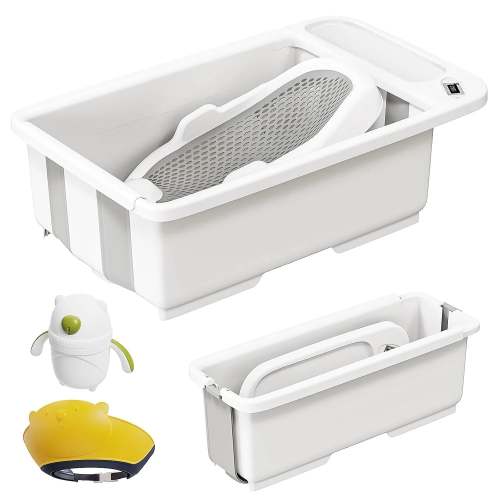 SRGAFIX Collapsible Baby Bathtub - Grey