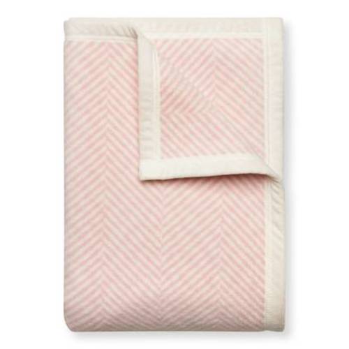 Harborview Herringbone Blush Blanket
