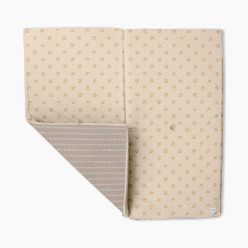 Toki Mats Mega Padded Play Mat - Rainbow Cream, Non-Organic Insert