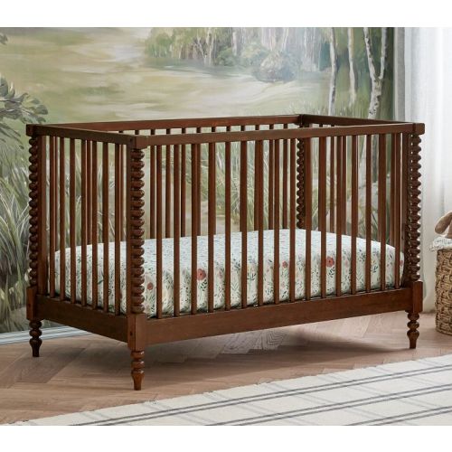 Chris Loves Julia Turned Wood Convertible Crib | Pottery Barn Kids