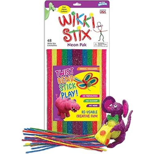 Wikkistix Case Pack of 250 Assorted Mini Play Pack