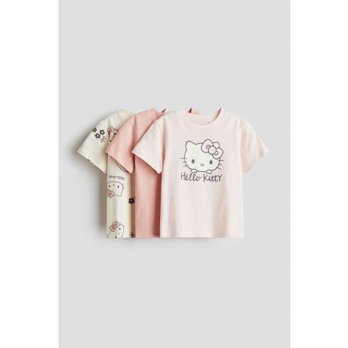 3-PACK PRINTED JERSEY TOPS
