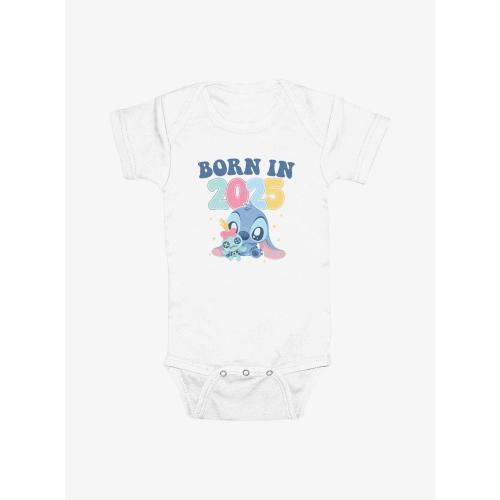 Disney Lilo & Stitch Born In 2025 Infant Bodysuit