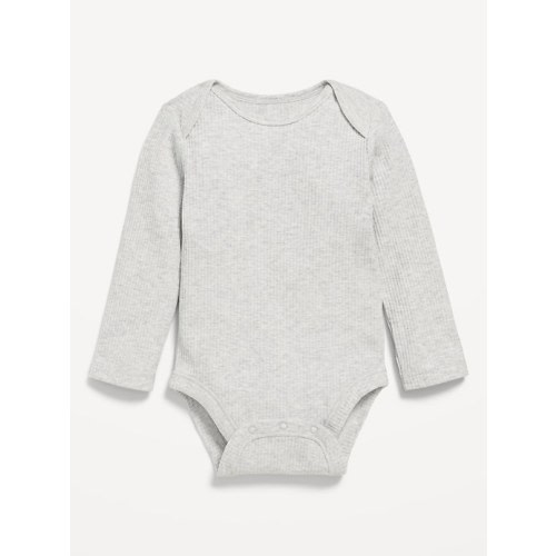 Long-Sleeve Ribbed Bodysuit for Baby