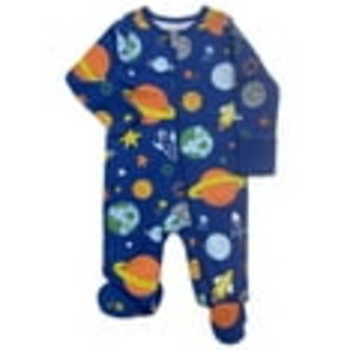 Wonder Nation Baby Gender Neutral Zip Front Footed Sleep N Play Pajamas, 2-Pack, Sizes Preemie-6/9 Months