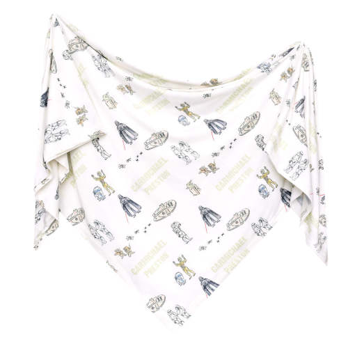 Star Wars Personalized Swaddle Blanket