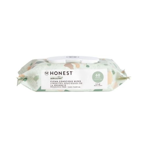 The Honest Company Plant-based Baby Wipes Made With Over 99% Water - Geo Mood - 60ct