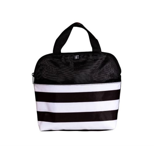 J.l. Childress Maxicool Four Bottle Cooler - Black Stripe