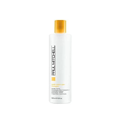Paul Mitchell Baby Don’t Cry Tearless Shampoo, Cleanses + Softens Hair, For Children of All Ages