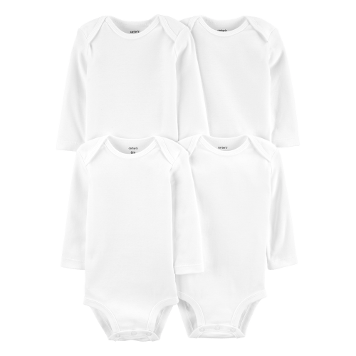 Baby 4-Pack Long-Sleeve Original Bodysuits | Carter’s Oshkosh Canada
