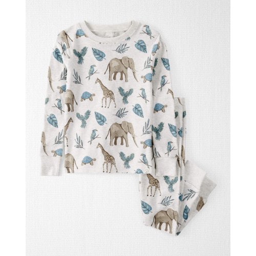 Toddler Safari Print Organic Cotton 2-Piece Pajamas - Little Planet | Carter's