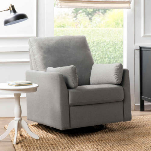 Carter's Ethan Recliner and Swivel Glider | Water Repellent & Stain Resistant fabric – DaVinci Baby
